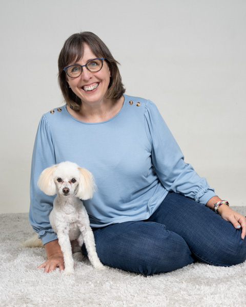 Ft Collins photographer, Monique and her dog Bailey.